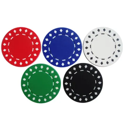 Diamond 2-Tone Poker Chip