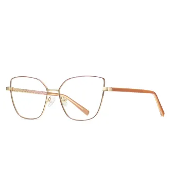 Factory Direct Supply of Hot Selling Women's Metal Frame Fashion Eyeglasses