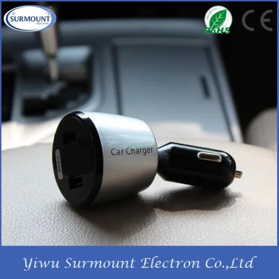 Wholesale Dual Port USB Car Charger,Low Price USB Charger for Mobile Phone