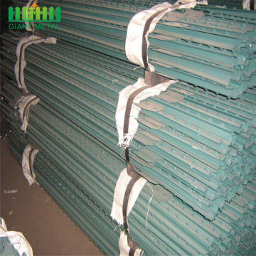 T type galvanized fence posts metal fence posts