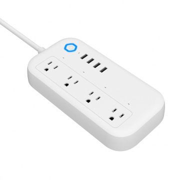 Koala Tuya Wi-Fi Smart Socket Power Pas z 4 porty USB Multi-Plug Smart Life
