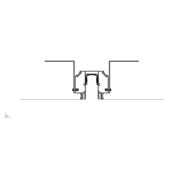 new design led magnetic track rail for pvc stretch ceiling