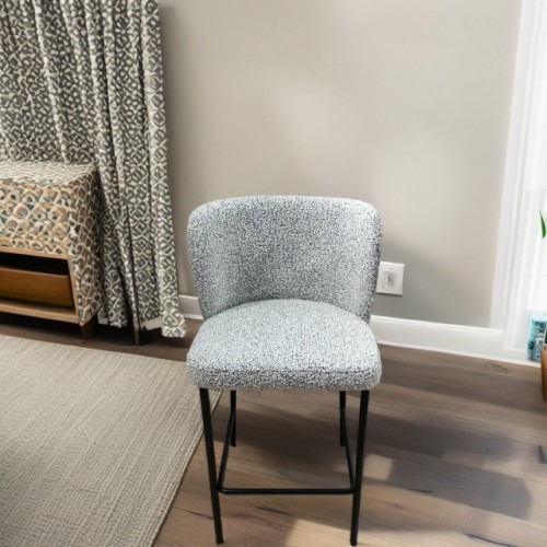 Bar Furniture Minimalist Fabric Stool for Kitchen Island