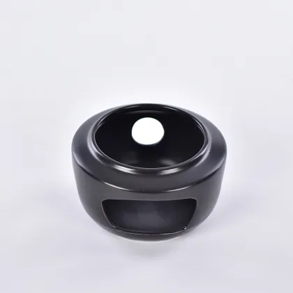 Black Glossy Glaze Sake Set