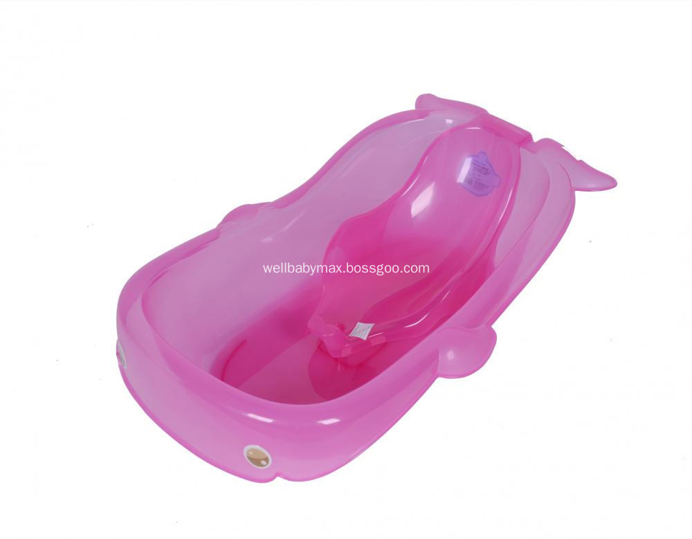 Baby Plastic Bathtub with Reclining Chair