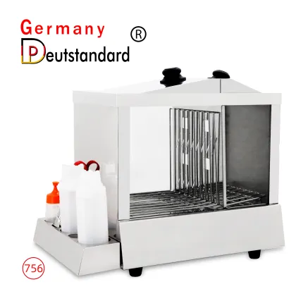 Hot Food Display Warmer With Stainless Steel