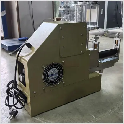 Intelligent Frequency Conversion Roller Coating Cementing Machine 150mm Roller for Shoe Sole & Leather Cementing DL-128