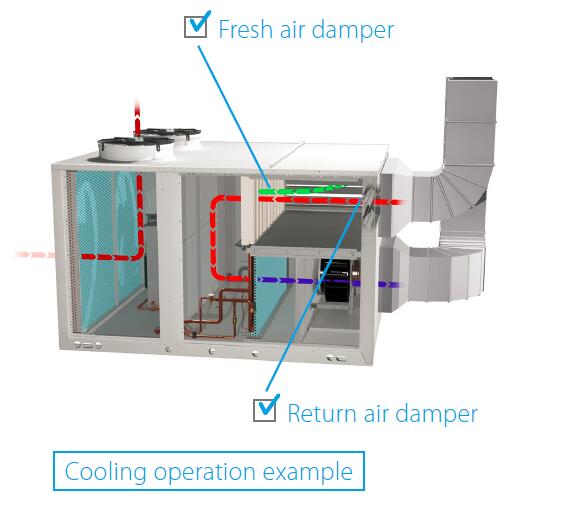 Free Cooling Rooftop Unit