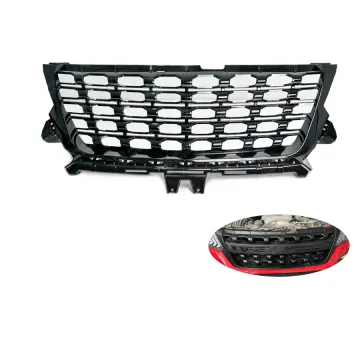 Black Matte Shiny Modified ABS Black Racing Grills for Colorado S10 2016-2020