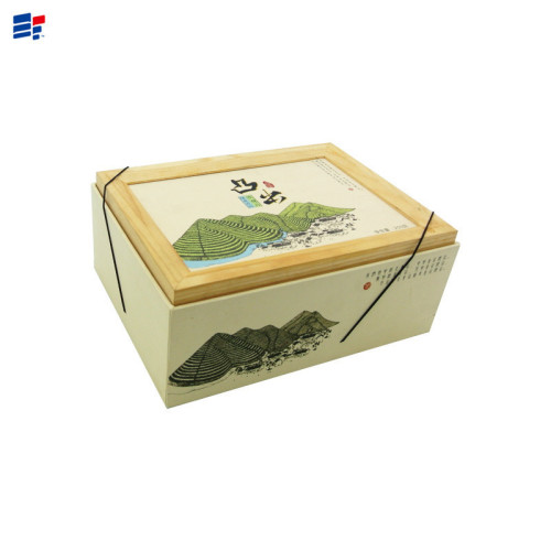 Classical tea packaging box