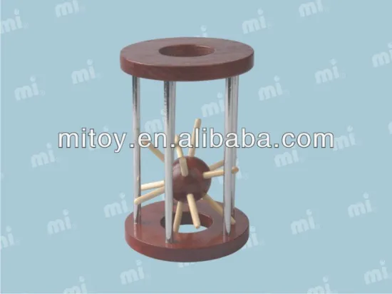 Cage wood puzzle