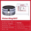 Mitsubishi Diesel Engine 6d17 Piston Rings ME996593