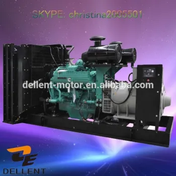 open/silent type used generator