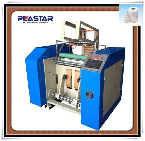 hot stamping foil rewinding slitting rewinder machine