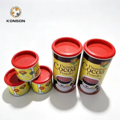 Baking & Cocoa Powder Metal Tins