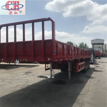 Brand Trailer Flat Trailer bed semi-trailer