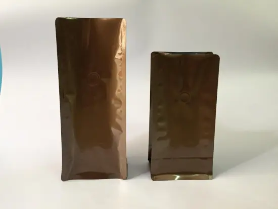 Box Pouch Coffee Bag With Valve