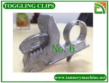 Leather Toggling Clips for Tannery Machine