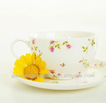 new bone china cup and saucer