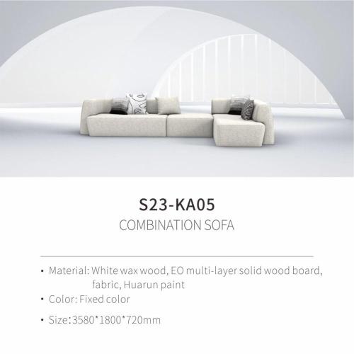 fabric sofa set L-shaped sofa sectional sofa modular sofa set Supplier