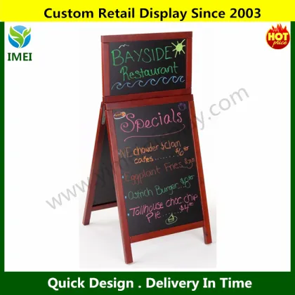 wall decoration blackboard slate customized printing advertising blackboard Display Board chalkboard YM07304