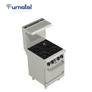 Furnotel 4 Burner Gas Cooker With Oven