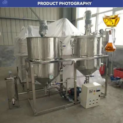 Quality First Peanut Palm Oil Soybean Oil Refinery Machine