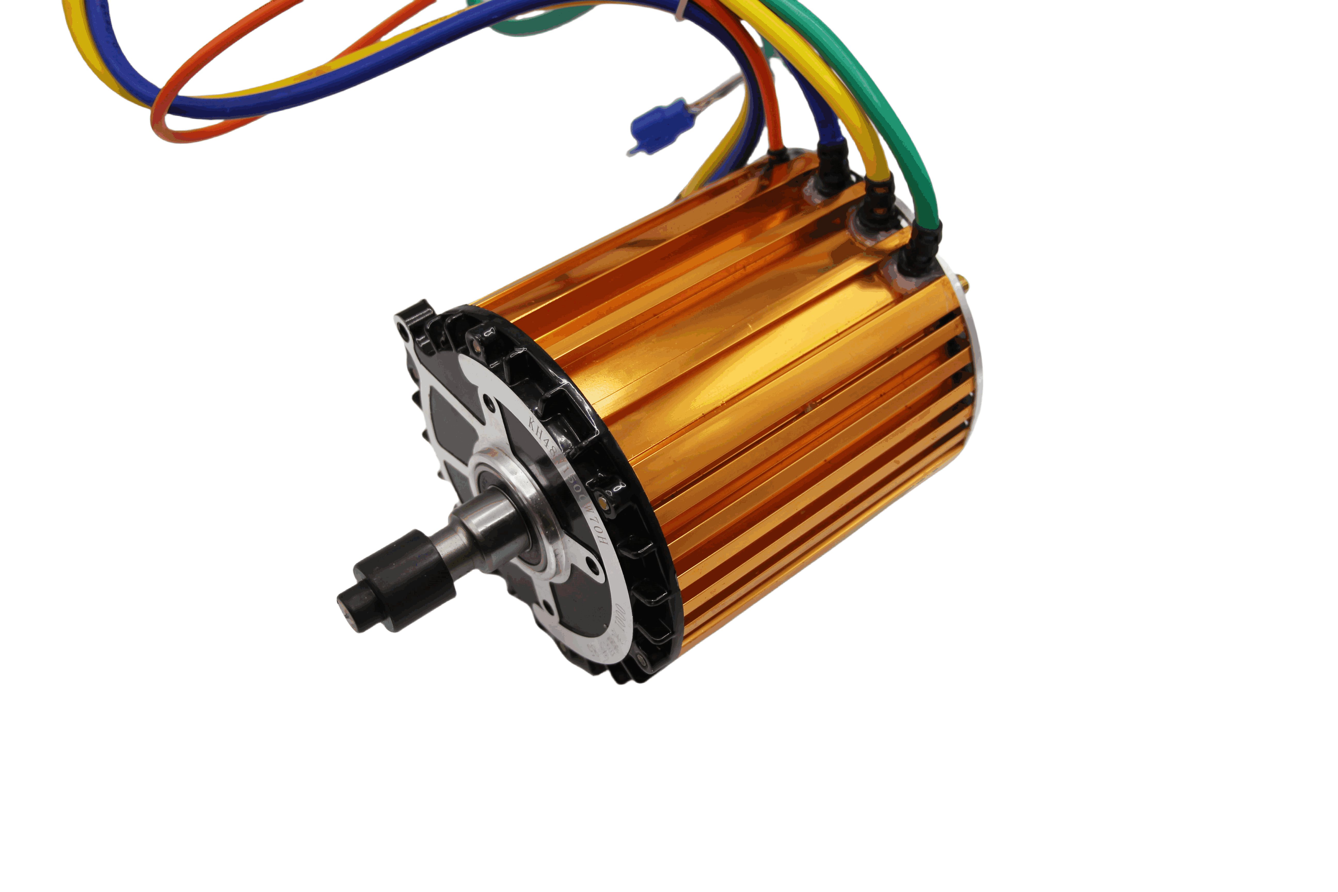 DC motor with three phase design