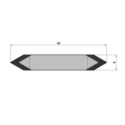 High Quality Tungsten Carbide Oscillating Knife Blade E74 for IECHO Cutting Machine