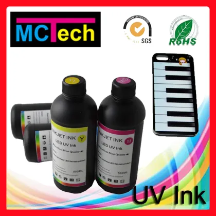 High quality UV Gloss Dry Fast digital UV ink for Roland Printer