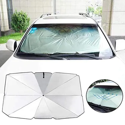 Foldable Sun Shade Car Umbrella for Summer Sun Protection