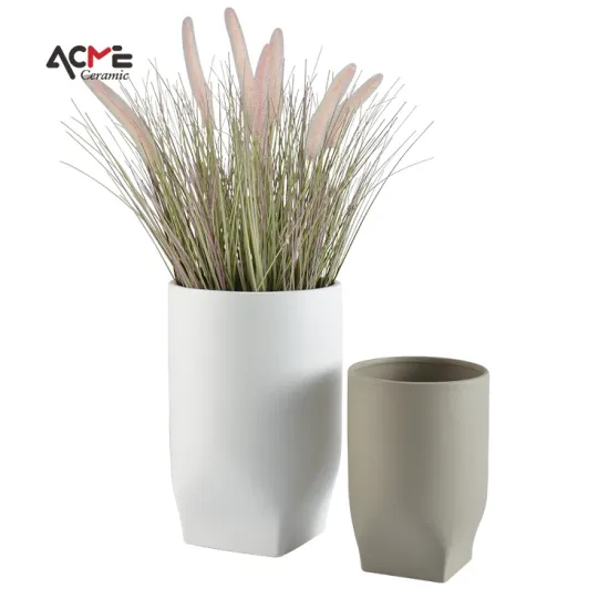 Wholesale Nordic Modern Succulent Pot and Ceramic Flower Vase Decorations with Artificial Plants for Home Decoration