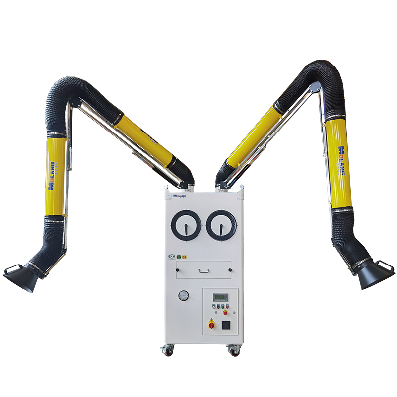 Fume Extractor With Two Arms