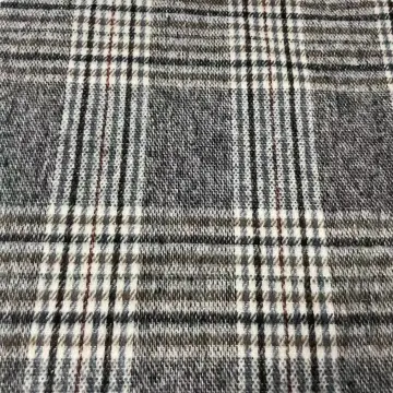 Tweed plaid Fabric For winter Coat