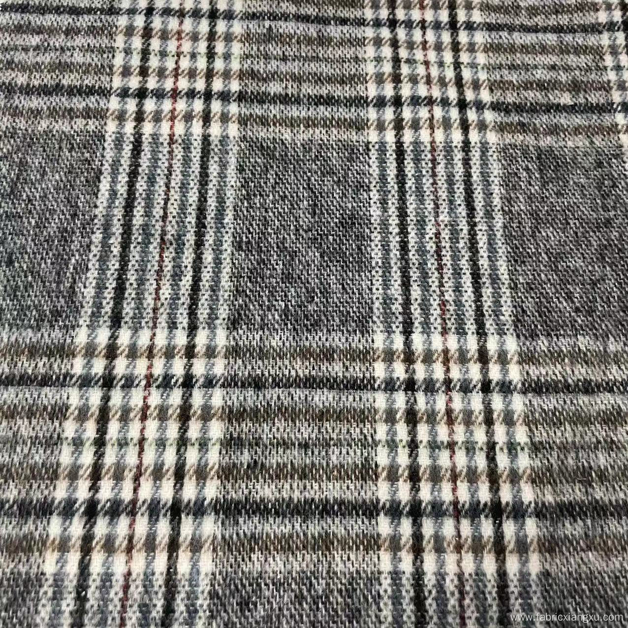 Tweed plaid Fabric For winter Coat