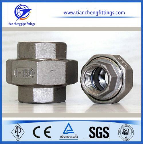 NPT Thread Stainless Steel Pipe Fitting Square Plug