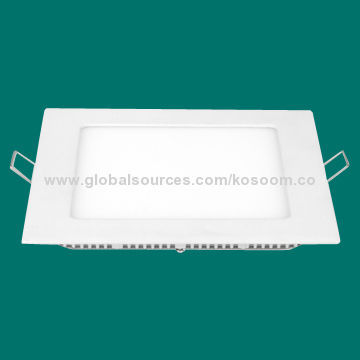 LED Square Panel Light, 4W, 110-240V, 2835 SMD, CE