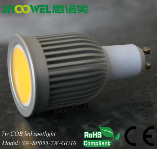 Gu10 Led Spotlights Cob 7w 