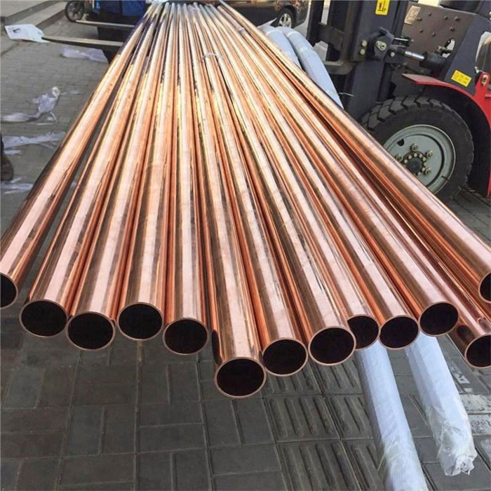 99.99 جدار رفيع نقي قطر صغير أنبوب النحاس