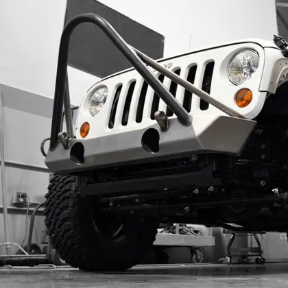 U Poison Spyder Jeep Wrangler Stubby Front Bumper