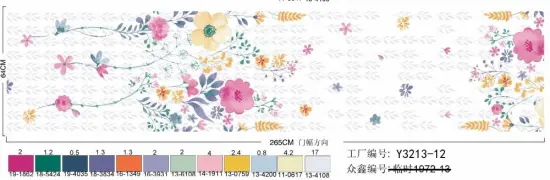 poly cotton disperse print fabric