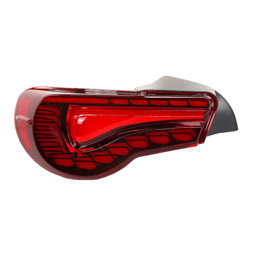 Coppia di auto a coda di coda per auto per Toyota 86 Subaru BRZ 2012-2018 LED SEGNALA DI SIGNOLAZIONE Accordatura Parti della lampada posteriore dell'auto Sistema