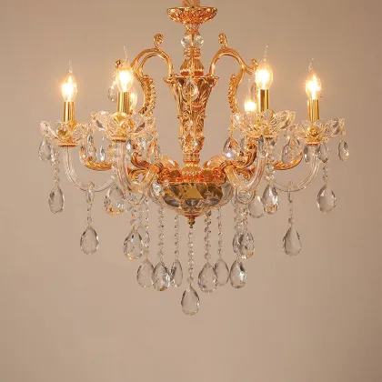 Modern K9 Crystal Chandeliers for Home Lighting: Bedroom, Kitchen, Dining