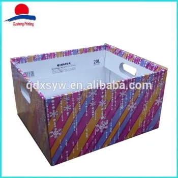 Custom High Quality Cardboard Storage Box