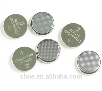Changhong Button Cell Lithium Battery CR1225 3v 48mah