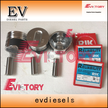 MITSUBISHI engine parts piston S3L2 piston ring