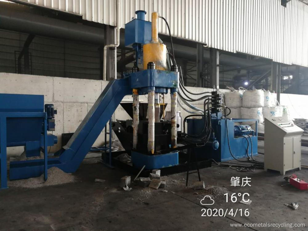 Aluminum Foil Alloy Briquette Machine with Square Block