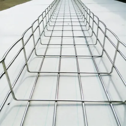 SS316 Wire Basket Cable Tray/Wire Mesh Cable Tray