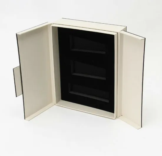 Luxury Double Door Gift Paper Box With EVA