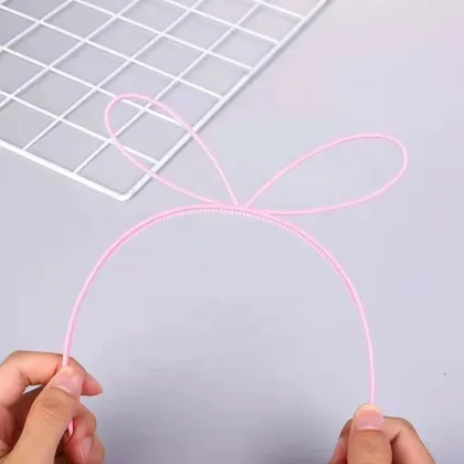 Candy Color Kids Festival Plastic Headband Hair Hoop